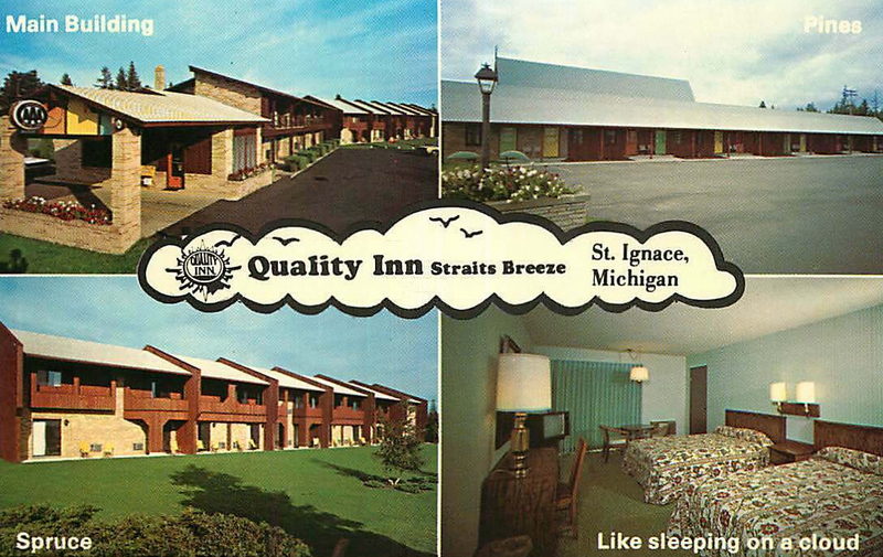 Straits Breeze Motel - Postcard